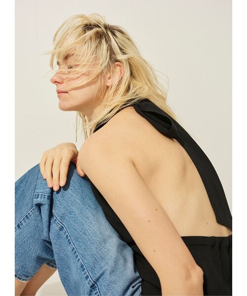 Rouge vif la cle / ルージュ・ヴィフ ラクレ シャツ・ブラウス | 【セットアップ対応】ホルダーネックブラウス【予約】 | 詳細27