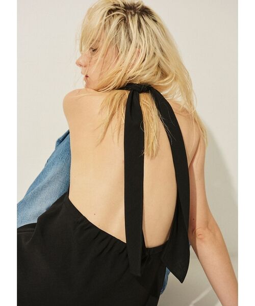 Rouge vif la cle / ルージュ・ヴィフ ラクレ シャツ・ブラウス | 【セットアップ対応】ホルダーネックブラウス【予約】 | 詳細29