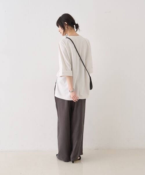 Rouge vif la cle / ルージュ・ヴィフ ラクレ シャツ・ブラウス | ダンボールゆったりブラウス/カットソー/半袖【予約】 | 詳細10