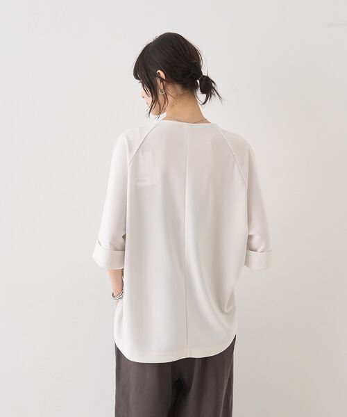 Rouge vif la cle / ルージュ・ヴィフ ラクレ シャツ・ブラウス | ダンボールゆったりブラウス/カットソー/半袖【予約】 | 詳細5