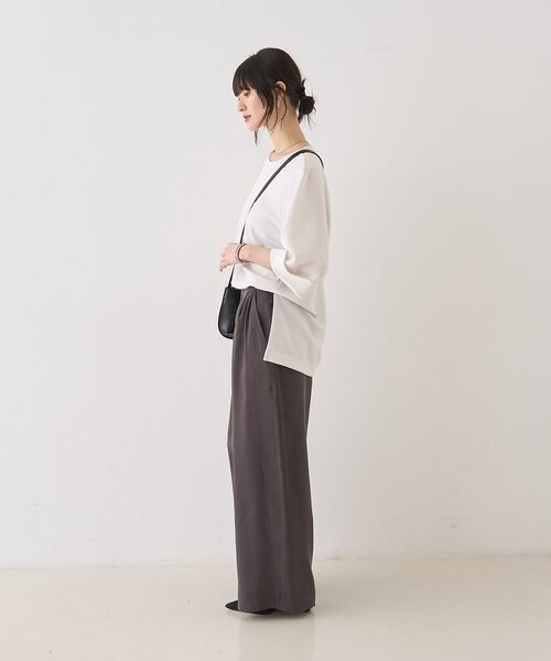 Rouge vif la cle / ルージュ・ヴィフ ラクレ シャツ・ブラウス | ダンボールゆったりブラウス/カットソー/半袖【予約】 | 詳細9