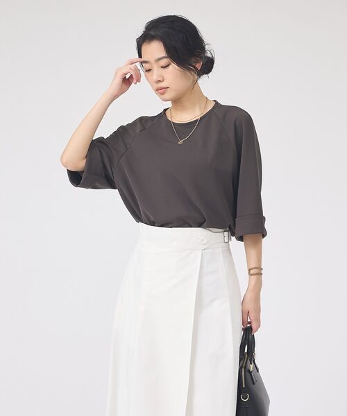 Rouge vif la cle / ルージュ・ヴィフ ラクレ シャツ・ブラウス | ダンボールゆったりブラウス/カットソー/半袖【予約】 | 詳細18