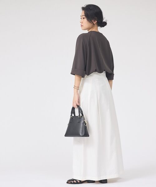 Rouge vif la cle / ルージュ・ヴィフ ラクレ シャツ・ブラウス | ダンボールゆったりブラウス/カットソー/半袖【予約】 | 詳細24