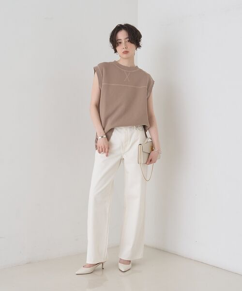 Rouge vif la cle / ルージュ・ヴィフ ラクレ Tシャツ | ヴィンテージライクタンクTシャツ/ノースリーブ【予約】 | 詳細6