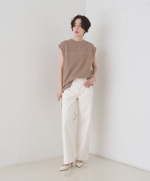 Rouge vif la cle / ルージュ・ヴィフ ラクレ Tシャツ | ヴィンテージライクタンクTシャツ/ノースリーブ【予約】 | 詳細8