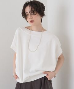 Rouge vif la cle / ルージュ・ヴィフ ラクレ ニット・セーター | スレッド編裏毛風ニットプルオーバー【予約】