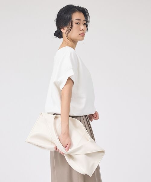 Rouge vif la cle / ルージュ・ヴィフ ラクレ ニット・セーター | スレッド編裏毛風ニットプルオーバー【予約】 | 詳細14