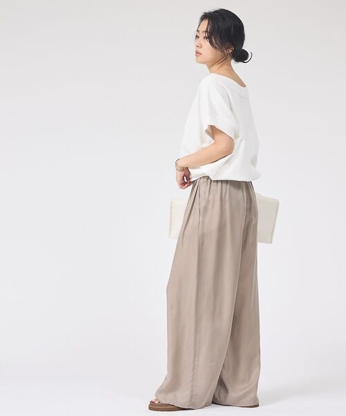 Rouge vif la cle / ルージュ・ヴィフ ラクレ ニット・セーター | スレッド編裏毛風ニットプルオーバー【予約】 | 詳細17