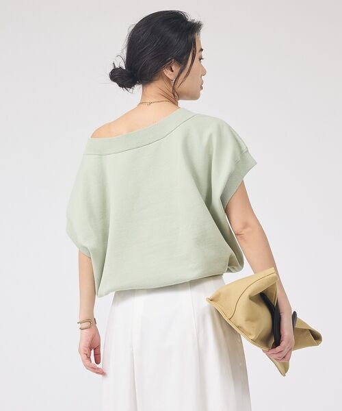 Rouge vif la cle / ルージュ・ヴィフ ラクレ ニット・セーター | スレッド編裏毛風ニットプルオーバー【予約】 | 詳細22