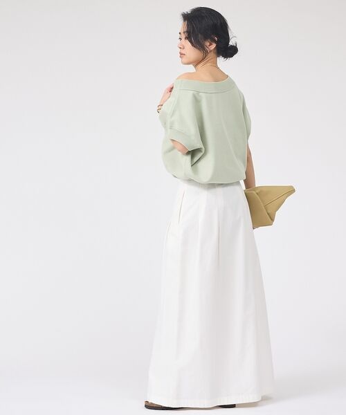 Rouge vif la cle / ルージュ・ヴィフ ラクレ ニット・セーター | スレッド編裏毛風ニットプルオーバー【予約】 | 詳細24