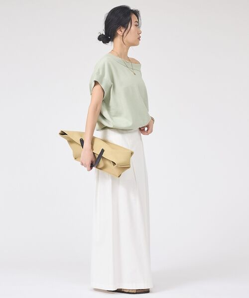 Rouge vif la cle / ルージュ・ヴィフ ラクレ ニット・セーター | スレッド編裏毛風ニットプルオーバー【予約】 | 詳細25