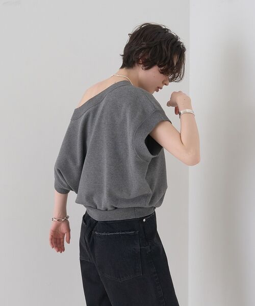 Rouge vif la cle / ルージュ・ヴィフ ラクレ ニット・セーター | スレッド編裏毛風ニットプルオーバー【予約】 | 詳細24