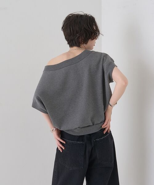 Rouge vif la cle / ルージュ・ヴィフ ラクレ ニット・セーター | スレッド編裏毛風ニットプルオーバー【予約】 | 詳細25