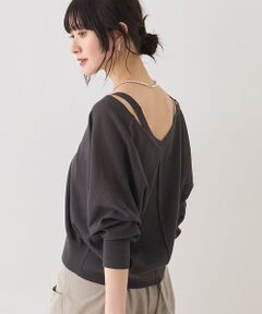 Rouge vif la cle / ルージュ・ヴィフ ラクレ カーディガン・ボレロ | ネックスリットVネックシアーカーディガン/ニット【予約】