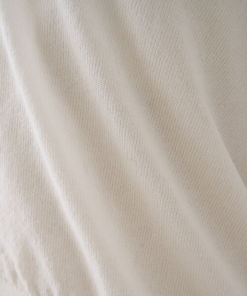 Rouge vif la cle / ルージュ・ヴィフ ラクレ カーディガン・ボレロ | ネックスリットVネックシアーカーディガン/ニット【予約】 | 詳細11