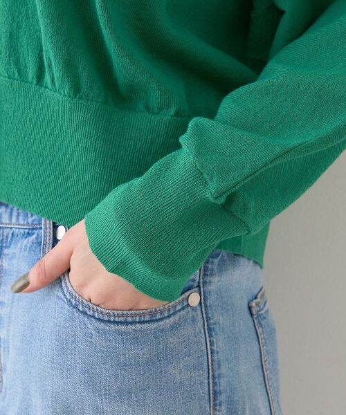 Rouge vif la cle / ルージュ・ヴィフ ラクレ カーディガン・ボレロ | ネックスリットVネックシアーカーディガン/ニット【予約】 | 詳細28