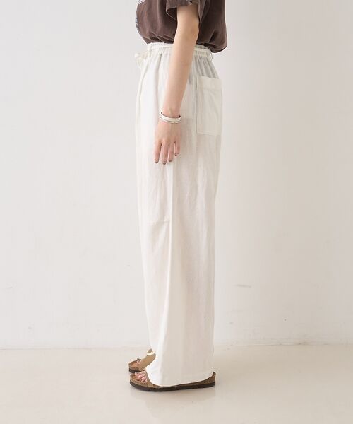 Rouge vif la cle / ルージュ・ヴィフ ラクレ パンツ | 【セットアップ対応】リネンタックイージーパンツ【予約】 | 詳細13