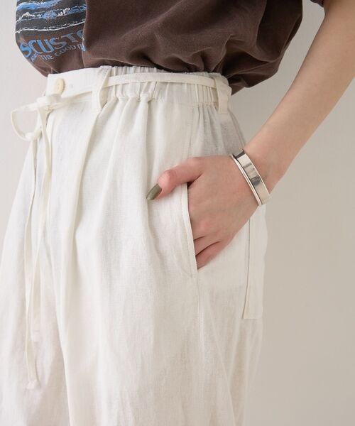 Rouge vif la cle / ルージュ・ヴィフ ラクレ パンツ | 【セットアップ対応】リネンタックイージーパンツ【予約】 | 詳細17