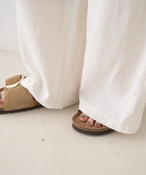 Rouge vif la cle / ルージュ・ヴィフ ラクレ パンツ | 【セットアップ対応】リネンタックイージーパンツ【予約】 | 詳細18