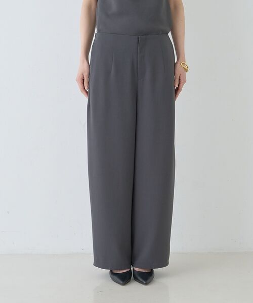 Rouge vif la cle / ルージュ・ヴィフ ラクレ パンツ | 【セットアップ対応】脇シームレスワイドカーブパンツ【予約】 | 詳細14