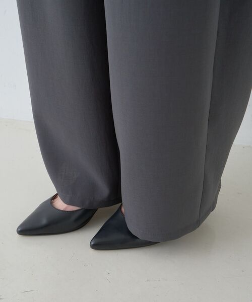 Rouge vif la cle / ルージュ・ヴィフ ラクレ パンツ | 【セットアップ対応】脇シームレスワイドカーブパンツ【予約】 | 詳細19