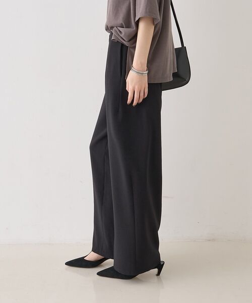 Rouge vif la cle / ルージュ・ヴィフ ラクレ パンツ | 【セットアップ対応】脇シームレスワイドカーブパンツ【予約】 | 詳細23