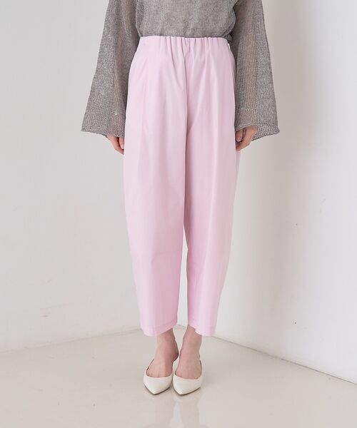 Rouge vif la cle / ルージュ・ヴィフ ラクレ ショート・ハーフ・半端丈パンツ | 【ロングセラー】【2026SS新色登場】イージーワイドパンツ/ウエストゴム/クロ | 詳細19