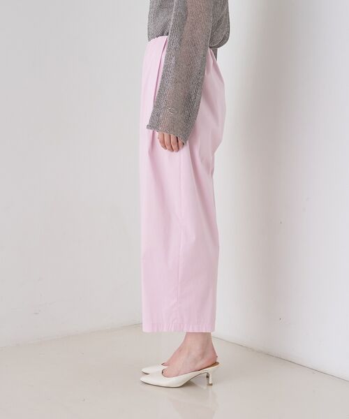 Rouge vif la cle / ルージュ・ヴィフ ラクレ ショート・ハーフ・半端丈パンツ | 【ロングセラー】【2026SS新色登場】イージーワイドパンツ/ウエストゴム/クロ | 詳細20