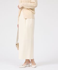 Rouge vif la cle / ルージュ・ヴィフ ラクレ ロング・マキシ丈スカート | ストレッチダンボールタイトスカート