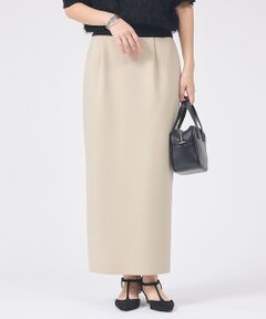 Rouge vif la cle / ルージュ・ヴィフ ラクレ ロング・マキシ丈スカート | ストレッチダンボールタイトスカート