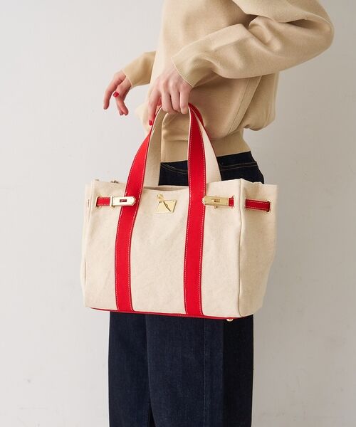 Rouge vif la cle / ルージュ・ヴィフ ラクレ トートバッグ | 【CHIMERE/シメール】キャンバスミニトート（小） | 詳細7