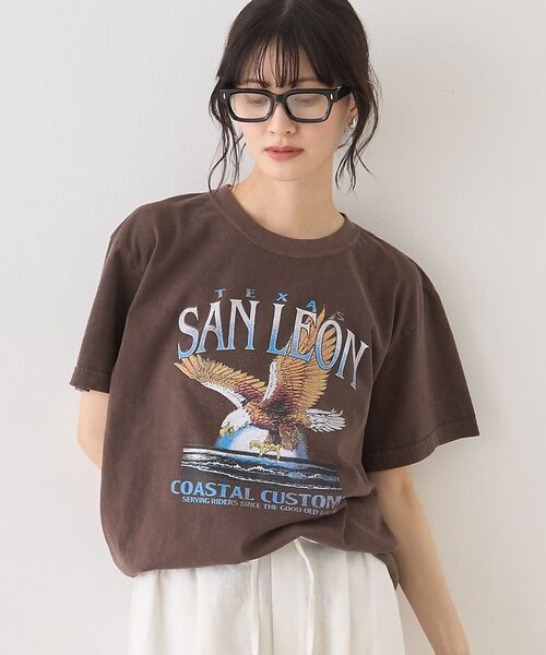 Rouge vif la cle / ルージュ・ヴィフ ラクレ Tシャツ | 【GOOD ROCK SPEED/グッドロックスピード】別注TEE/Tシャツ/ヴ（ブラウン）
