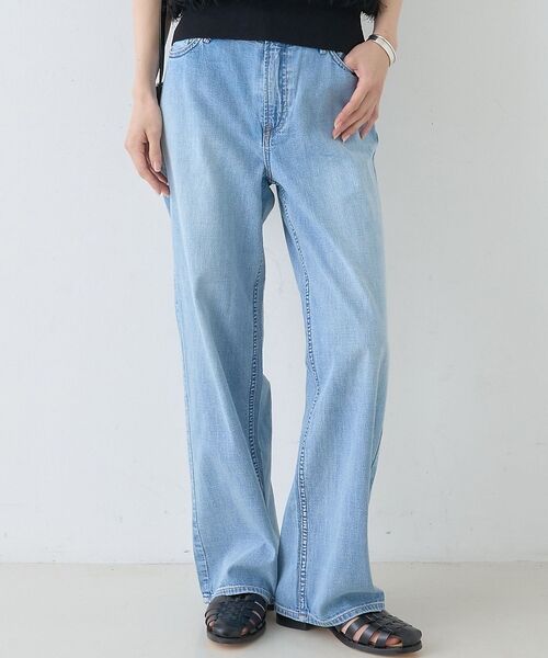 Rouge vif la cle / ルージュ・ヴィフ ラクレ デニムパンツ | 【upper hights/アッパーハイツ】THE LAZY NICE NID-（ライトブルー）