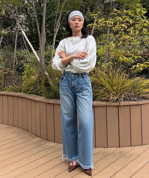 Rouge vif la cle / ルージュ・ヴィフ ラクレ デニムパンツ | 【RED CARD/レッドカード】Wish ウィッシュ ワイドストレートデニム/ | 詳細10