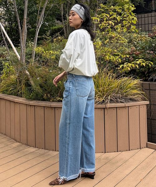 Rouge vif la cle / ルージュ・ヴィフ ラクレ デニムパンツ | 【RED CARD/レッドカード】Wish ウィッシュ ワイドストレートデニム/ | 詳細12