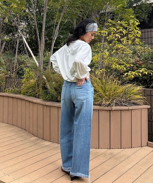 Rouge vif la cle / ルージュ・ヴィフ ラクレ デニムパンツ | 【RED CARD/レッドカード】Wish ウィッシュ ワイドストレートデニム/ | 詳細15