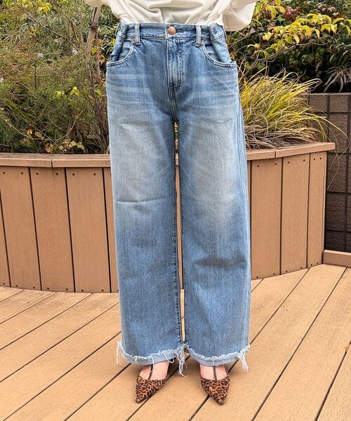 Rouge vif la cle / ルージュ・ヴィフ ラクレ デニムパンツ | 【RED CARD/レッドカード】Wish ウィッシュ ワイドストレートデニム/ | 詳細17