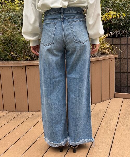 Rouge vif la cle / ルージュ・ヴィフ ラクレ デニムパンツ | 【RED CARD/レッドカード】Wish ウィッシュ ワイドストレートデニム/ | 詳細19