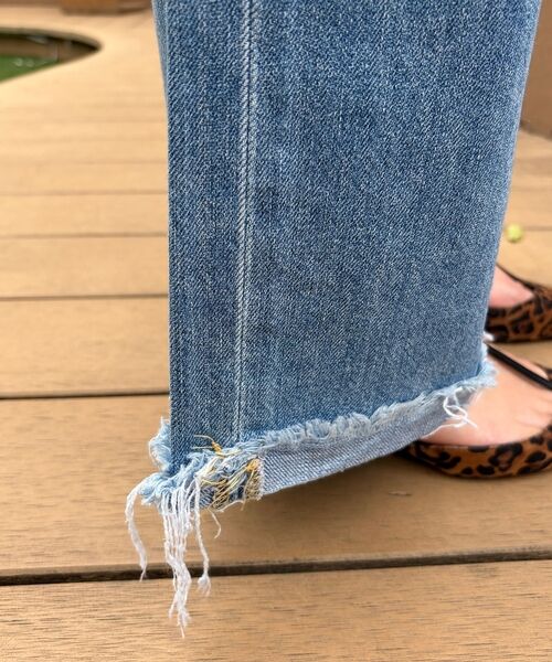 Rouge vif la cle / ルージュ・ヴィフ ラクレ デニムパンツ | 【RED CARD/レッドカード】Wish ウィッシュ ワイドストレートデニム/ | 詳細21