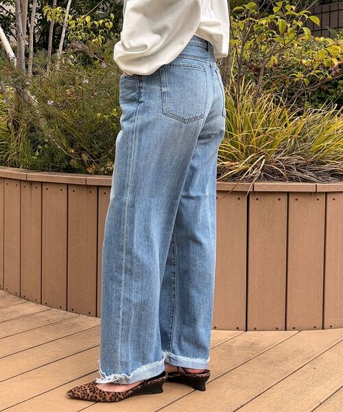 Rouge vif la cle / ルージュ・ヴィフ ラクレ デニムパンツ | 【RED CARD/レッドカード】Wish ウィッシュ ワイドストレートデニム/ | 詳細5