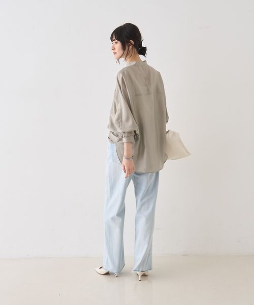 Rouge vif la cle / ルージュ・ヴィフ ラクレ デニムパンツ | 【RED CARD/レッドカード】Manoa マノア イージーストレートデニム/ | 詳細12