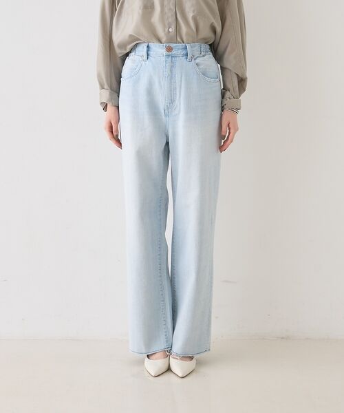 Rouge vif la cle / ルージュ・ヴィフ ラクレ デニムパンツ | 【RED CARD/レッドカード】Manoa マノア イージーストレートデニム/ | 詳細15