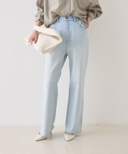 Rouge vif la cle / ルージュ・ヴィフ ラクレ デニムパンツ | 【RED CARD/レッドカード】Manoa マノア イージーストレートデニム/ | 詳細2