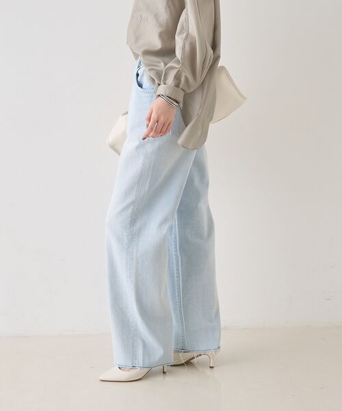 Rouge vif la cle / ルージュ・ヴィフ ラクレ デニムパンツ | 【RED CARD/レッドカード】Manoa マノア イージーストレートデニム/ | 詳細6