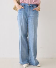 Rouge vif la cle / ルージュ・ヴィフ ラクレ デニムパンツ | 【RED CARD/レッドカード】Relaxy Slogan リラクシー スロー