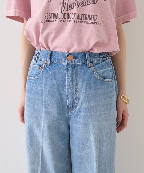 Rouge vif la cle / ルージュ・ヴィフ ラクレ デニムパンツ | 【RED CARD/レッドカード】Relaxy Slogan リラクシー スロー | 詳細18