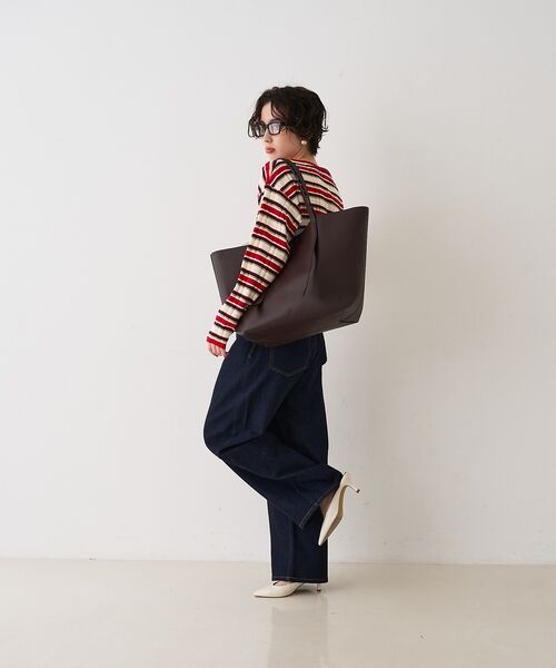 Rouge vif la cle / ルージュ・ヴィフ ラクレ トートバッグ | 【&MyuQ/アンドミューク】MELET ビックトートバッグ/ショルダーバッグ【 | 詳細5