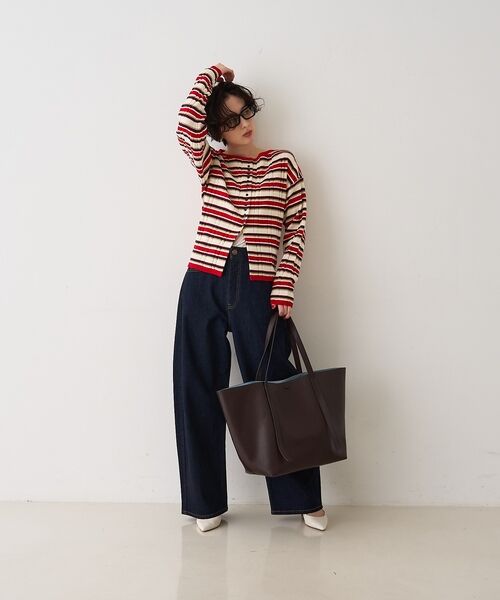 Rouge vif la cle / ルージュ・ヴィフ ラクレ トートバッグ | 【&MyuQ/アンドミューク】MELET ビックトートバッグ/ショルダーバッグ【 | 詳細8