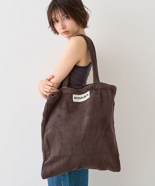 Rouge vif la cle / ルージュ・ヴィフ ラクレ トートバッグ | 【追加】【BONGUSTA/ボングスタ】NARAM TOTEBAG/無地/トート（ブラウン）