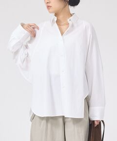 Rouge vif la cle / ルージュ・ヴィフ ラクレ シャツ・ブラウス | ドルマンストレッチブロードビックシャツ【予約】